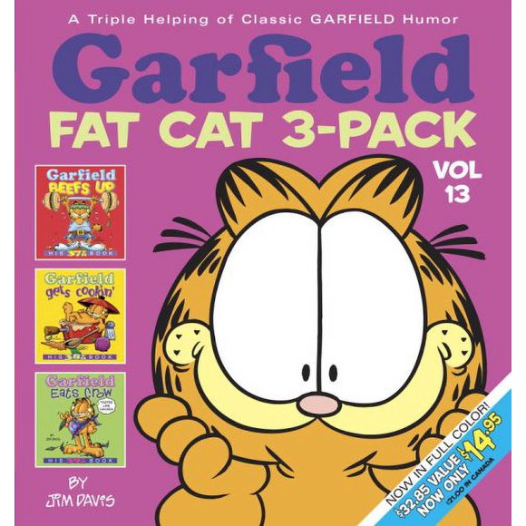 Pre-Owned Garfield Fat Cat 3-Pack #13 Pack : A Triple Helping of Classic Garfield Humor 9780345464606