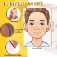 thumbnail image 4 of Tablero de práctica de pintura facial Bowitzki, tamaño A4, 2 piezas, 4 of 5