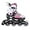 White-Pink, variant on 5th Element Kids Adjustable Inline Skates for Boys and Girls with Ankle Support Roller Skates-Includes Skate Bag