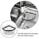 thumbnail image 3 of unbranded Estante De Almacenamiento Para Fregadero De Cocina Negro Con Drenaje Y Soporte Para Esponja Multiusos, 3 of 8