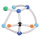 thumbnail image 5 of Kit de modelo molecular de química, modelo de estructuras micromoleculares educativas 3D de colores vibrantes para el aprendizaje de estudiantes y profesores, 5 of 12