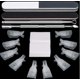 thumbnail image 2 of Juego de herramientas para quitar uñas, juego de 6 piezas para quitar uñas, toalla para quitar uñas, tira para frotar y pulir, 2 of 2