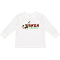 thumbnail image 3 of Inktastic Candy Cane Jesus Boys or Girls Long Sleeve Toddler T-Shirt, 3 of 5