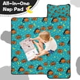thumbnail image 4 of Halloween Black Cats with Pumpkins Toddler Nap Mats for Kids Preschool,60"x20" Sleeping Mat Bag or Kids,Toddler Sleeping Bag,Toddler Nap Mat or Daycare, 4 of 6