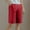 Wine, variant on Women Casual Shorts Drawstring Comfy Elastic Waist Shorts Summer Pull On Short with Pockets