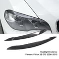 thumbnail image 3 of X5 E70 2008-2013 Fade Proof Front Headlight Eyebrow Trim, 3 of 8
