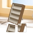 thumbnail image 6 of Sunglasses Organizer Eyewear Display Tray Jewelry Holder Velvet Lining for Home Store Travel Dresser Tabletop, 6 of 9