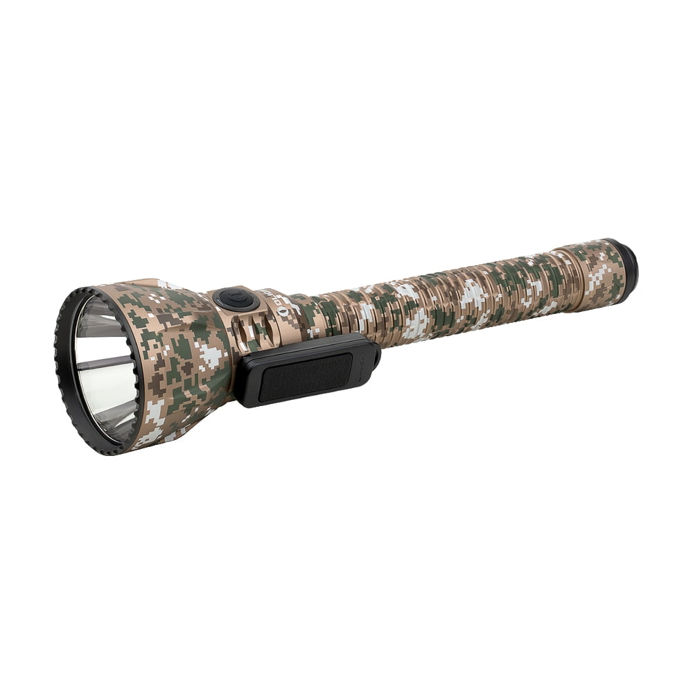 OLIGHT Javelot Turbo 2 1800 Lumen Rechargeable Tactical Flashlight with Long-Range 4921ft Throw, Dual-Switch LED Hunting Light with Wireless Remote 8M Control （Premium Digital Camouflage）