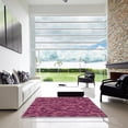 thumbnail image 7 of Ahgly Company Machine Washable Indoor Round Transitional Burnt Pink Area Rugs, 8' Round, 7 of 7