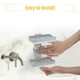 thumbnail image 3 of Jabonera, jabonera montada en la pared, jabonera, jabonera para baño, cocina, gris, 3 of 7