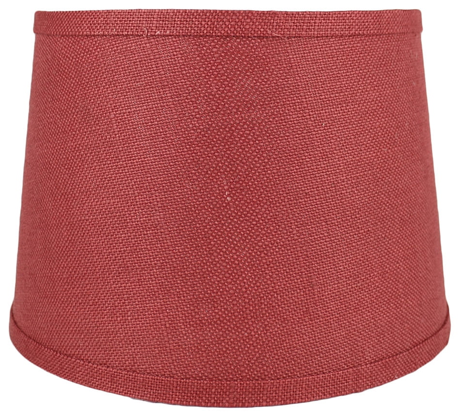 urbanest classic burlap drum lampshade