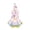 White, variant on Cheapark Easter Day Lights Doll Pendant Home Holiday Dwarf Window Decoration Gnome