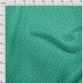 thumbnail image 4 of oneOone Georgette Viscose Sea Green Fabric Conversational Print Sewing Craft Projects Fabric Prints By Yard 42 Inch Wide, 4 of 4
