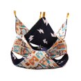 thumbnail image 2 of Rat Hanging Bed Summer Hamster Hammock Hanging Tunnel Cartoon Pattern for Small Owl Size S White, 2 of 9