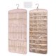 thumbnail image 1 of Organizador de joyas BAGSMART con soporte colgante para collares, color rosa, 1 of 7