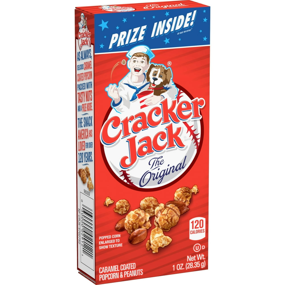 Quaker Oats, QKR02914, Cracker Jack Original Popcorn Snack, 25 / Carton