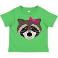 thumbnail image 3 of Inktastic Raccoon Girl Animal Girls Toddler T-Shirt, 3 of 5