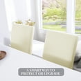 thumbnail image 2 of ZOPZO Wave Pattern Chair Covers for Dining Room, Beige, Set of 4, Stretch Chair Covers for Kitchen or Banquet Chairs, 2 of 7