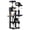 Dark Gray, variant on Flower Cat Tree 70.9" Tall, Large Cat Tower for Indoor Cats, Multi-Level Cactus Tree with Scratching Posts, Condos, Perches, Hammock - Pink