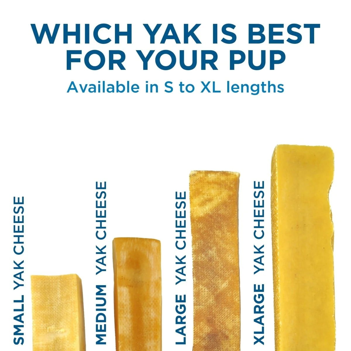 Best Bully Sticks Himalayan Yak Cheese for Dogs X-Large 3 Count -Natural, No Lactose, Odor Free, Long-Lasting Snack