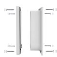 thumbnail image 5 of Cat Flap, Cat Flap, Pet Door, Pet Flap Door, Cat Door with Lock, Large Cat Flap, for Cats & Puppies (M, White), 5 of 5