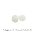 thumbnail image 4 of 21 Paires de Bouchons d'Oreilles pour Dormir Doux Réutilisables Moulables en Silicone Bouchons d'Oreilles Réduction de Bruit Bouchons d'Oreilles Bloquant le Son avec Étui pour Natation, Ronflement, Concert Avion 32dB Plus Élevé NRR, 4 of 7