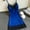 Blue, variant on Idoravan Womens Nightgown Chemise Sleeveless Sleepwear Full Slip Lace Sling Vest Nightdress