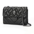 thumbnail image 4 of KURT GEIGER LONDON Bolsos de lujo de moda para mujer Bolso bandolera de piel sintética con cadena única Bolso de mano para citas Bolso de mano para viajar, 4 of 5