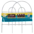 thumbnail image 1 of Panel de valla Panacea 89313 con forma de arco plegable, color blanco, 244 x 46 cm, 1 of 1