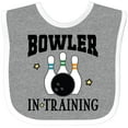 thumbnail image 3 of Inktastic Future Bowler in Training Bowling Boys or Girls Baby Bib, 3 of 4