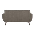 thumbnail image 5 of Lexicon Janne Microfiber Love Seat in Brown, 5 of 8