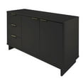 thumbnail image 3 of Manhattan Comfort Granville Engineered Wood Sideboard in Dark Gray, 3 of 11