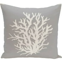 Simply Daisy 16" x 16" Coral Reef Geometric Print Outdoor Pillow