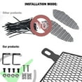 thumbnail image 3 of ALLTIMES Aluminum Radiator Grill Covers Grille Guards with Bolt for Corvette C8 2020-2023 Insert Pair, 3 of 12