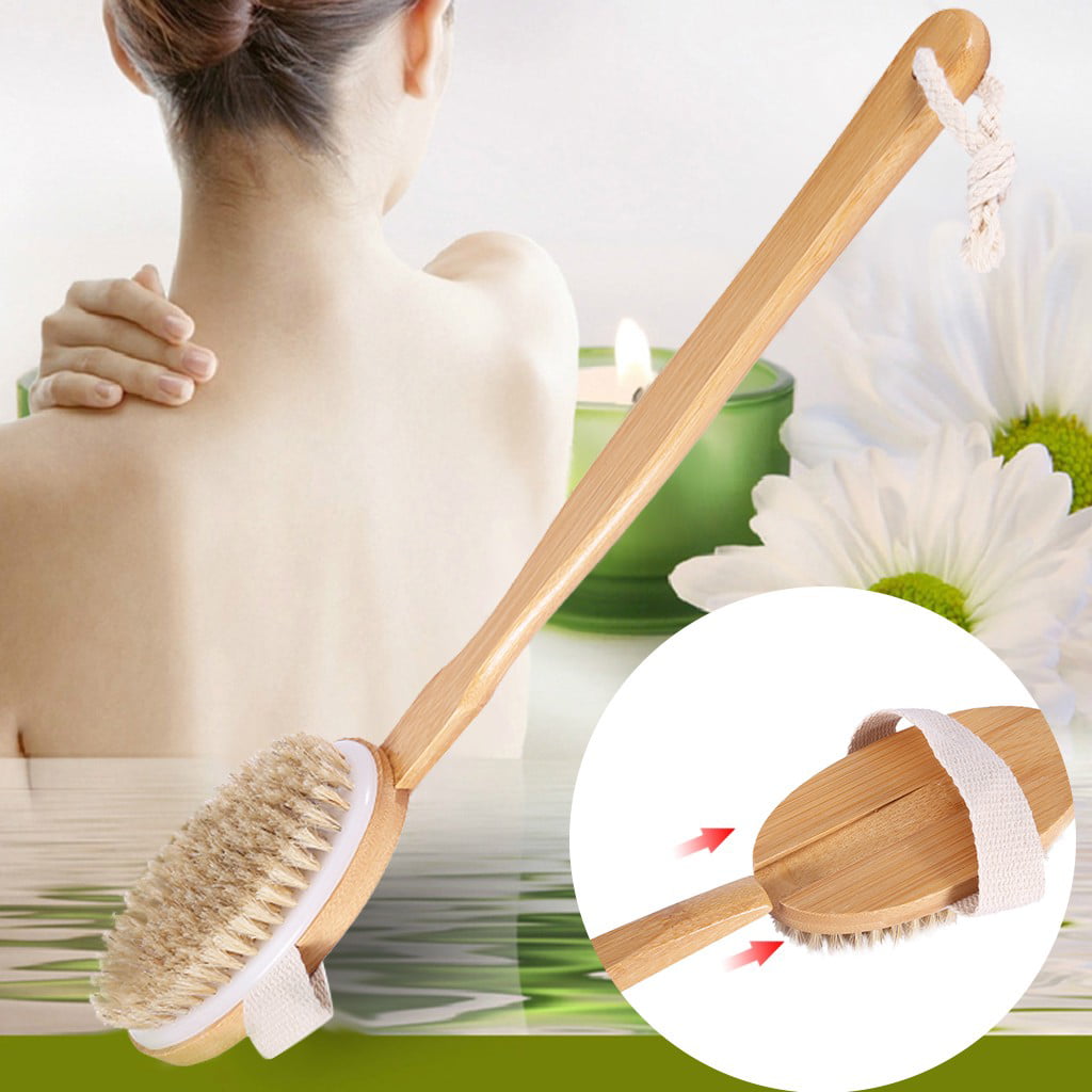 Snorda Exfoliating Body Care Brush Body Brush Facial Brush Dry Brush To Improve Skin Walmart