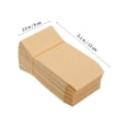 thumbnail image 2 of OUNONA 100Pcs Vintage Kraft Paper Seed Envelopes Light Yellow Multi-Functional Garden Bags, 2 of 7