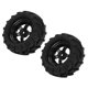 thumbnail image 2 of Juego de 2 Neumáticos de Goma 1/16 RC de 82 Mm, Neumáticos Completos para Ruedas , Neumáticos de Goma para Coche Cralwer 1/16, Diámet Baoblaze Neumáticos de rueda de coche RC, 2 of 8
