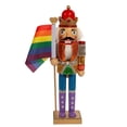 thumbnail image 3 of Kurt S. Adler F2088 Multi-Colored Nutcracker – Classic Holiday Décor, 3 of 7