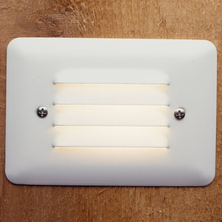 - Kichler Acrylic Lens Step Light with Louver Face