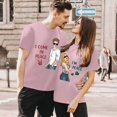 thumbnail image 4 of WILLBEST T-Shirts pour Femmes T-Shirts Graphiques Vêtements d'Été Manches Courtes, 4 of 5