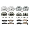 thumbnail image 2 of PowerStop Front and Rear Stock Replacement Brake Pad and Rotor Kit with Calipers Fits: NISSAN SUZUKI Select Models KCOE4063, 2 of 5