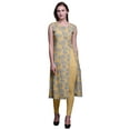 thumbnail image 1 of Bimba Robe Kurti Longue Imprimée Tunique Droite Robes pour Femmes Haut Indien, 1 of 6