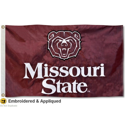 Missouri State Bears 3' x 5' Nylon Embroidered Flag