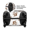 thumbnail image 5 of Wukai Retro Squirrel Elastic Luggage Cover: Personalized Protection for Your Suitcase - Fits 19~29-inch, Washable & Durable Travel Companion-Small, 5 of 8
