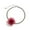 Wine Red, variant on LYMAYTER Girls Choker Women's Choker - Chain, Shiny, AdjUS-CYYLtable, Retro Handmade Rose Flower