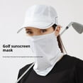 thumbnail image 3 of Ice Silk Hanging Ear Mask Female Summer Sunscreen Neck Cover Male Breathable Thin Outdoor Golf Scarf Sports Riding Mask, 3 of 9