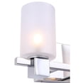 thumbnail image 3 of Woodbridge Lighting Langston 2Lt Glass Bath Light in Chrome/Opal Cylinder, 3 of 3
