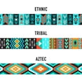 thumbnail image 2 of CollarDirect Plastic & Nylon Fashion Dog Collar for Large Dogs, Ethnic Pattern, 2 of 7