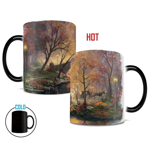 Thomas Kinkade Studios (Central Park in the Fall) Morphing Mugs® Heat-Sensitive Mug MMUG042