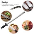thumbnail image 3 of 12in Diamond Sharpening Rod Knife Sharpening Steel, Honing Rod Stick, Household Steel Home Knife Blade Sharpener, Fits all kinds of Knives, 3 of 9